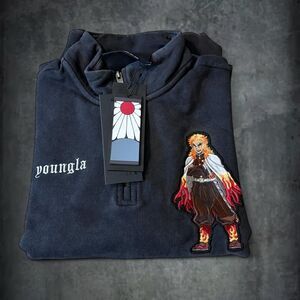 Youngla Demon Slayer Rengoku Pullover